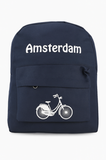 Bike Backpack- Navy Blue