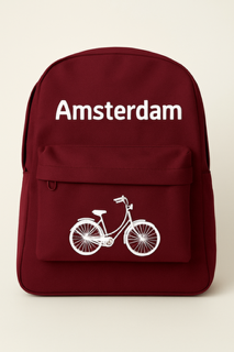 Bike Backpack- Maroon