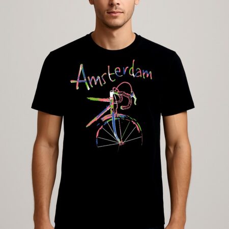 Half Multicolored Bike