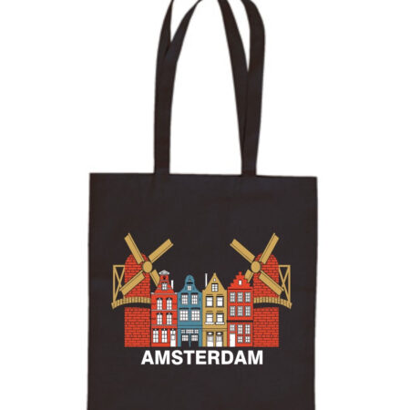 Black- House And Wndmill