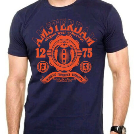 Navy Orange Emblem
