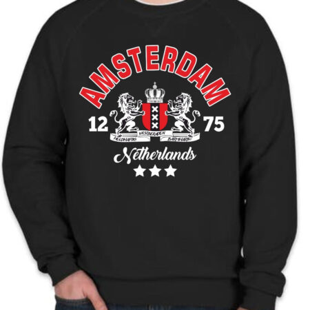 Amsterdam Shield- Red/White