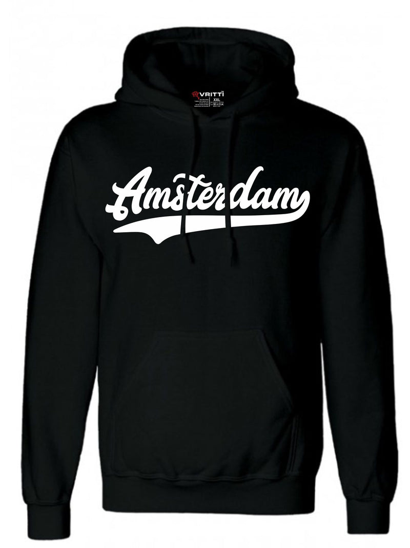 Amsterdam Puffed - White Text