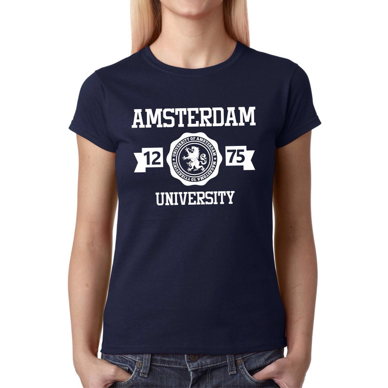 Amsterdam University T-Shirts (Ladies Fit)