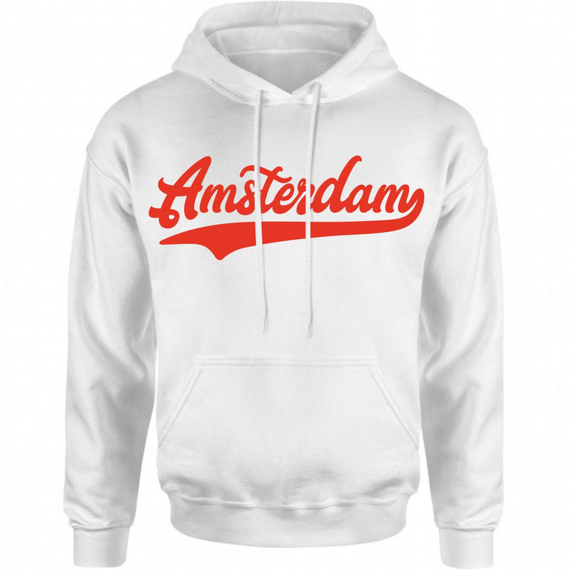 Amsterdam Puffed - Red Text