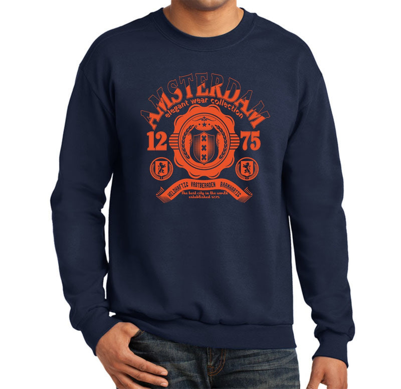 Emblem-Navy Orange