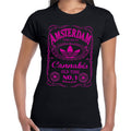 Jack Daniels-Black/Pink (Ladies Fit)