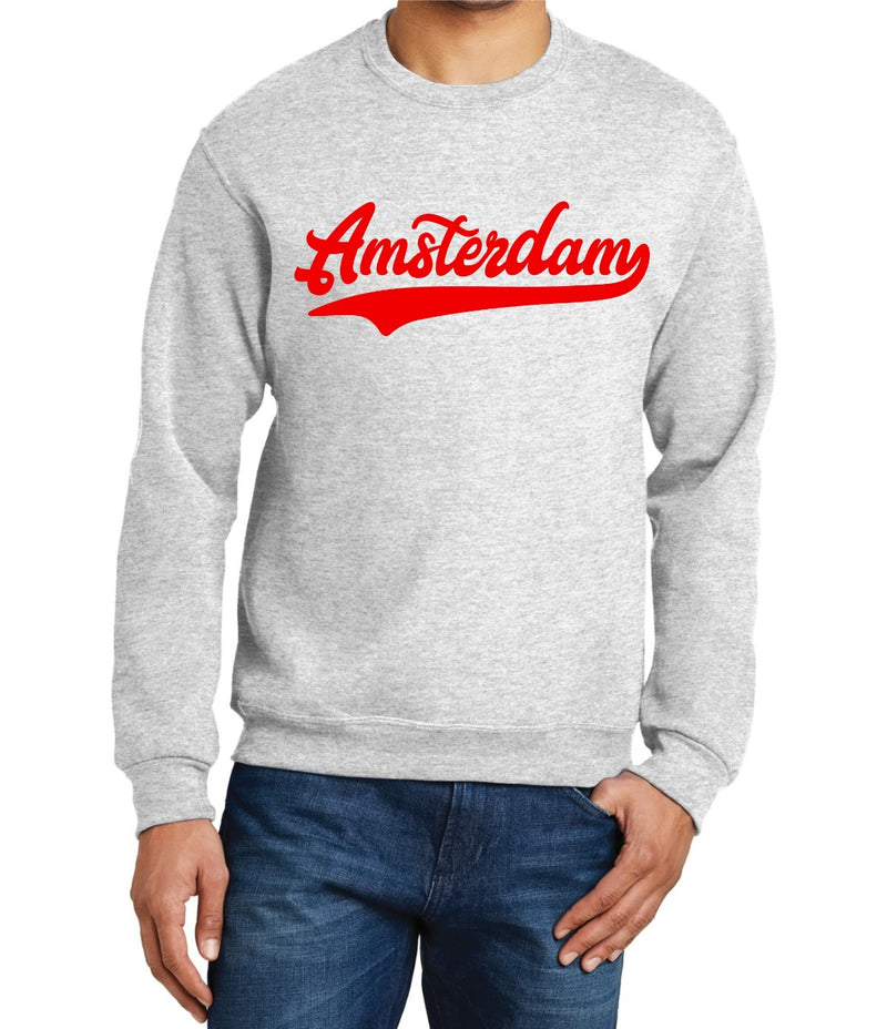 Amsterdam Puffed - Red Text