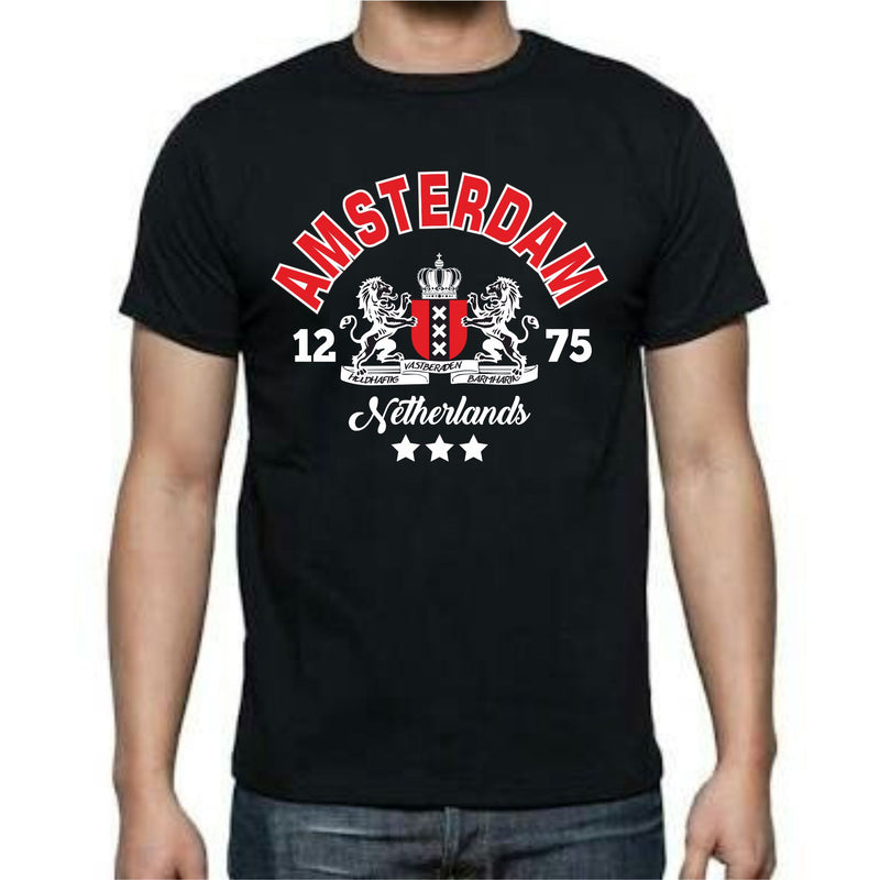 Amsterdam Red/White Shield  (Unisex)