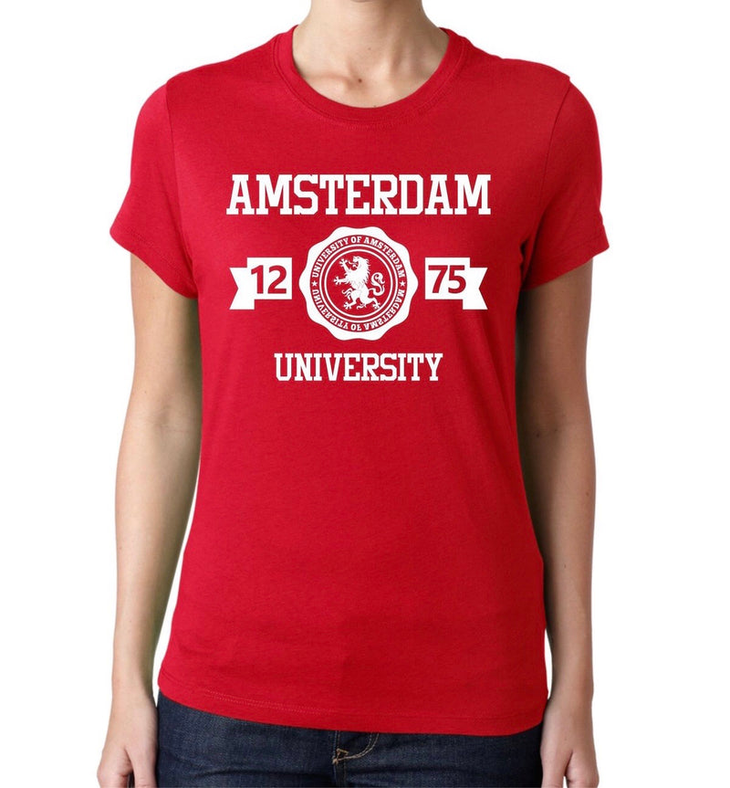 Amsterdam University T-Shirts (Ladies Fit)