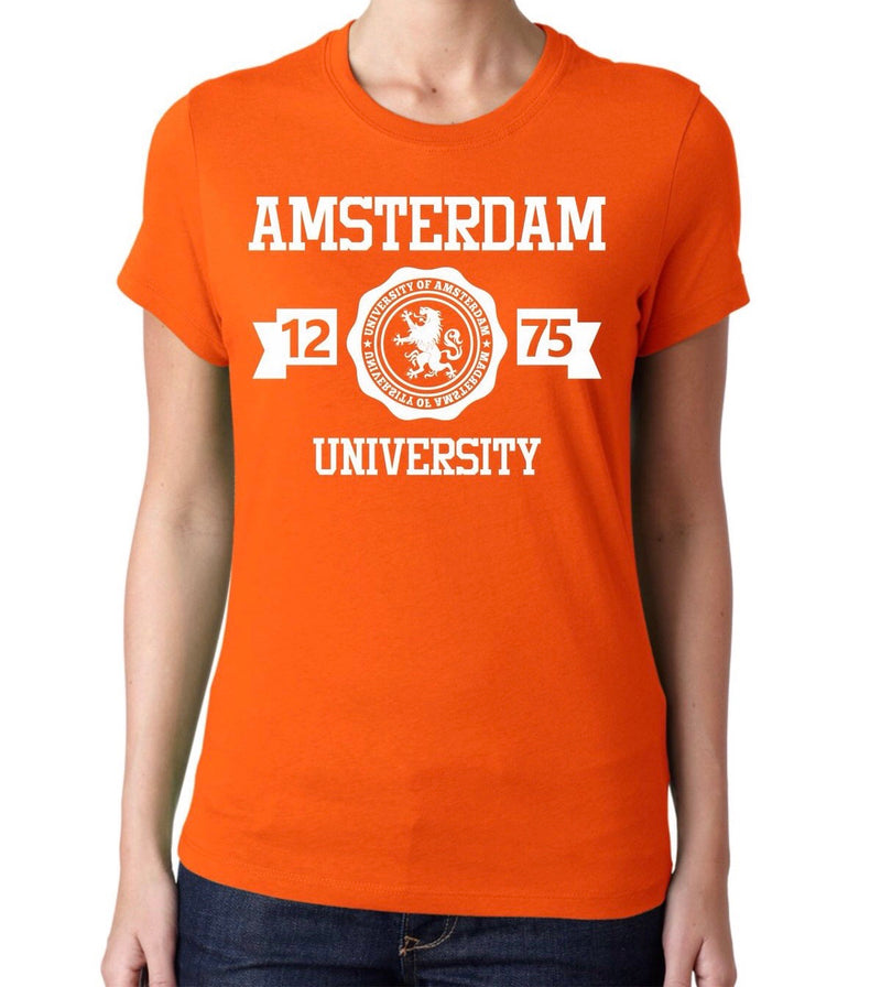 Amsterdam University T-Shirts (Ladies Fit)