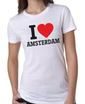 I Love ❤️Amsterdam (Ladies Fit)