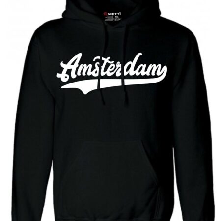 Amsterdam Puffed - White Text