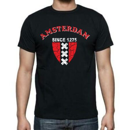 Amsterdam Flag-Black