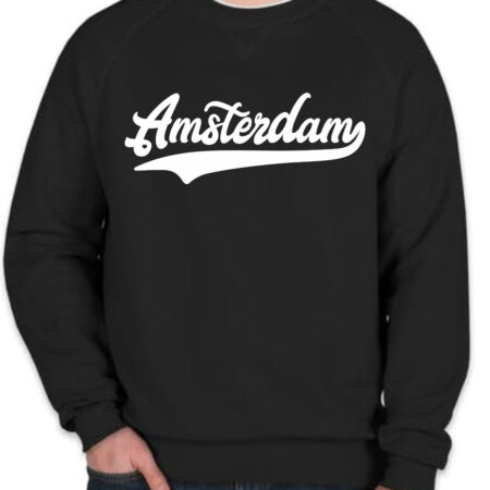 Amsterdam Puffed - White Text