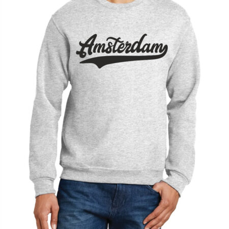 Amsterdam Puffed - Black Text