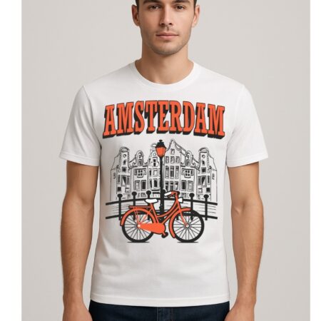 White Orange Bike