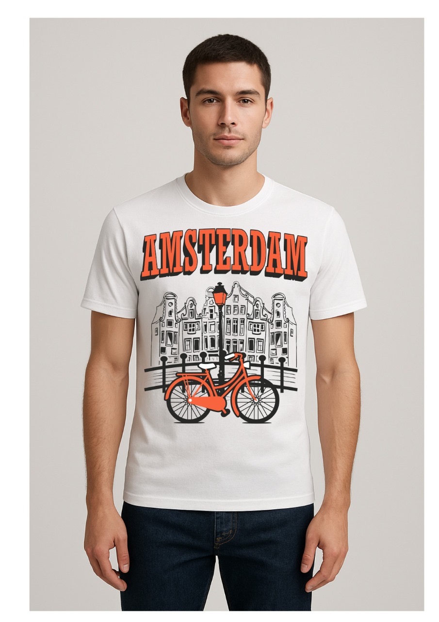 White Orange Bike